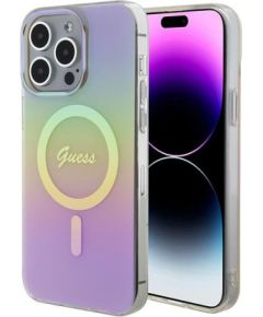 Guess IML Iridescent MagSafe Back Case Защитный Чехол для Apple iPhone 15 Pro Max