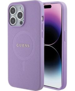 Guess Saffiano MagSafe Back Case Защитный Чехол для Apple iPhone 15 Pro Max