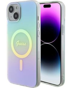 Guess IML Iridescent MagSafe Back Case Защитный Чехол для Apple iPhone 15 Plus