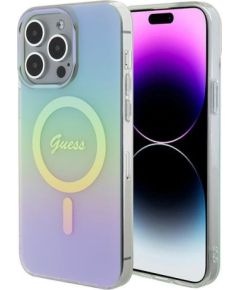 Guess IML Iridescent MagSafe Back Case Защитный Чехол для Apple iPhone 15 Pro Max