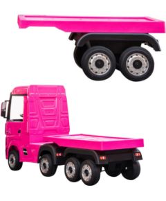 Lean Cars Mercedes Actros Truck With HL358 Pink Semitrailer