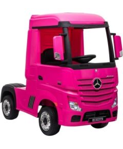 Lean Cars Battery-powered car Mercedes Actros Pink 4x4