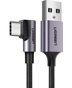 Ugreen USB - USB Type C angled cable 2m 3A gray (50942)