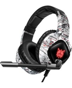 Gaming headphones ONIKUMA K19 Camou White