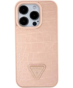 Guess Croco Triangle Logo Защитный Чехол для Apple iPhone 15