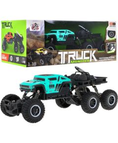 RoGer R/C Truck Crawler Rotaļu Mašīna 6x6 / 1:18