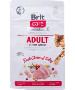 BRIT Care Grain Free Activity Support Adult - dry cat food - 400 g