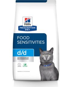 HILL'S PRESCRIPTION DIET Feline d/d Dry cat food Duck, Peas 1,5 kg