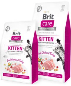 Brit 8595602540662 cats dry food 7 kg Adult Chicken, Turkey