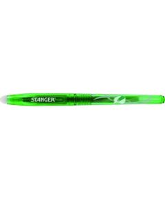 STANGER Eraser Гелевая ручка 0,7 мм, зеленая, в коробке 12 шт. 18000300078