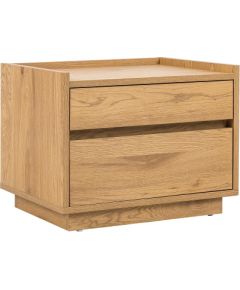 Nightstand SACHA 50x40xH40cm, melamine with oak bark