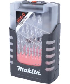 Urbju komplekts Makita HSS-G; 1-13 mm; 25 gab.