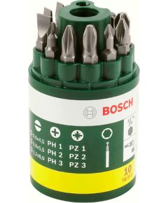 Bosch Uzgaļu komplekts PH; PZ; S; 9 gab. + magnētisks turētājs