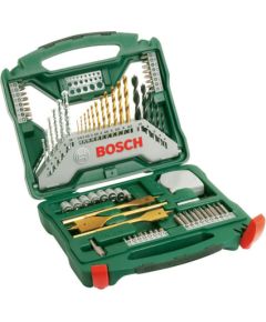 Piederumu komplekts (komplektā — 70 vienumi) Bosch TITANIUM