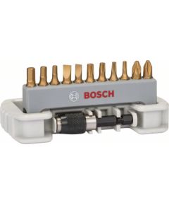 Skrūvgriežu uzgaļu komplekts Bosch Max Grip 2608522128; 12 gab.
