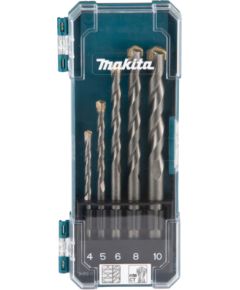 Urbju komplekts Makita D-72877; 4-10 mm; 5 gab.