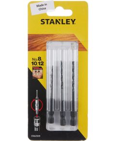 Urbju komplekts Stanley STA62509-XJ; 8-12 mm; 3 gab.