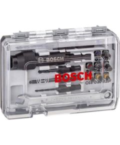 Urbju un skrūvgriežu uzgaļu komplekts Bosch Extra Hard HSS; 20 gab.