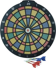 Inny Plastic dart board 35 cm + 6 darts EB000837 / BT26904