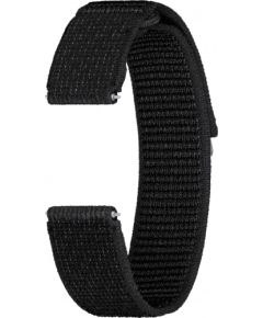 Samsung Galaxy Fabric Band (Wide, 20mm, M/L) Black