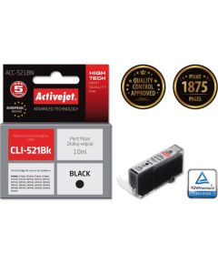 Activejet ACC-521BN ink (replacement for Canon CLI-521Bk; Supreme; 10 ml; black)