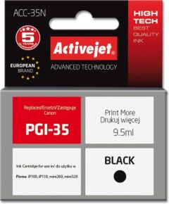 Activejet ACC-35N ink for Canon printer; Canon PGI-35 replacement; Supreme; 9,5 ml; black