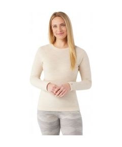 Smartwool Termo krekls SW WS CLASSIC Thermal Merino Base Layer Crew M Almond Heather