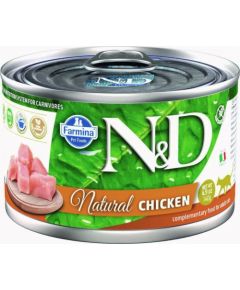 FARMINA N&D Cat Natural Chicken - wet cat food - 140 g