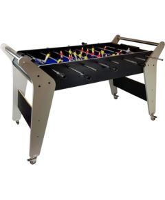 Import Leantoys Large Soccer Table Gray Table Football on Wheels