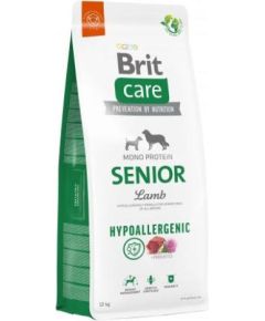 BRIT Care Hypoallergenic Senior Lamb&Rice - dry dog food - 12 kg