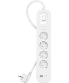 Belkin SRB001VF2M surge protector White 4 AC outlet(s) 2 m