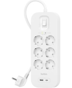 Belkin Connect White 6 AC outlet(s) 2 m