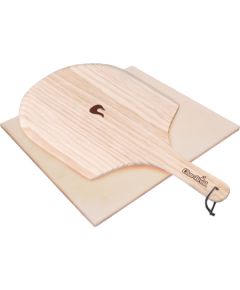 Taisnstūra formas picas akmens Char-Broil Ugunskura katli