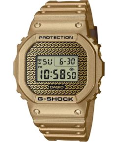 Casio G-SHOCK ORIGINAL DWE-5600HG-1ER CARBON CORE GUARD GOLD CHAIN