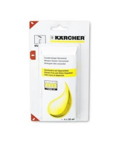 Karcher Līdzeklis logu mazgā&scaron;anai, koncentrāts, 4 x 20 ml, K&auml;rcher