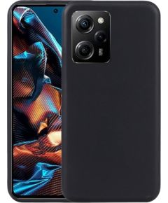 Fusion soft matte silikona aizsargapvalks Xiaomi Redmi Note 12 5G | Poco X5 melns