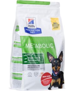 HILL'S PRESCRIPTION DIET Canine Metabolic Mini Dry dog food Chicken 1 kg