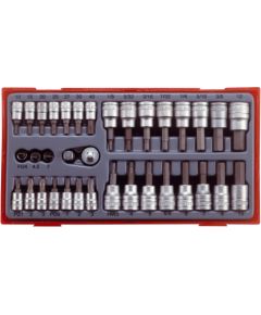 Tengtools Muciņu ar uzgaļiem komplekts Teng Tools TTBS35; gab. Mehāniskie instrumenti