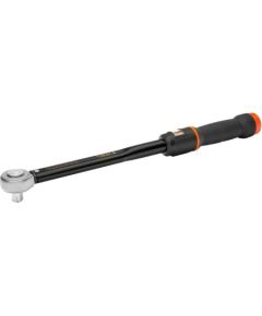 Bahco Mechanical click-style torque wrench 60-300Nm ±3% (CW & CCW) 1/2" 593mm, window scale