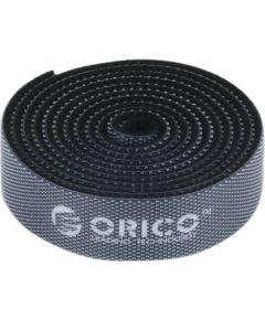Orico Circle Velcro siksna 1m (melna)