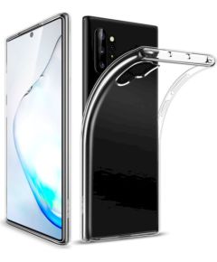 Fusion Ultra Back Case 1 mm izturīgs silikona aizsargapvalks Samsung N975 Galaxy Note 10+ Plus caurspīdīgs