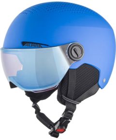 WINTER HELMET ALPINA ZUPO VISOR Q-LITE BLUE MATT 51-55 Зимние спортивные шлемы