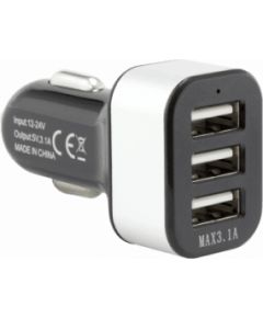 Sbox Car Charger CC-331B 3.1A black/grey