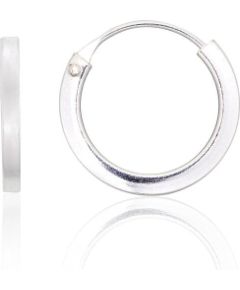 Серебряные серьги-кольца #2203979, Серебро 925°, 1.3 гр.