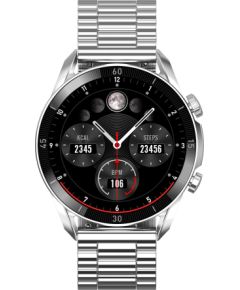Garett Smartwatch V10 Leather / AMOLED / Bluetooth / IP68 / Backlit display / Sports modes Viedpulkstenis