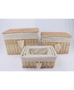 Basket WILLI TASSEL 33x20xH14cm