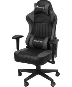 Biroja krēsls MENA 69x56xH124-135cm melns/pelēks