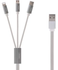 Cable USB 3in1 Remax Kerolla, 1m (white)