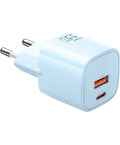 Charger GaN 33W Mcdodo CH-0154 USB-C, USB-A (blue)