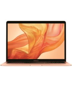 Apple MacBook Air 2019 Retina 13" - Core i5 1.6GHz / 8GB / 128GB SSD - Gold (Atjaunināts, stāvoklis Ļoti labi)
